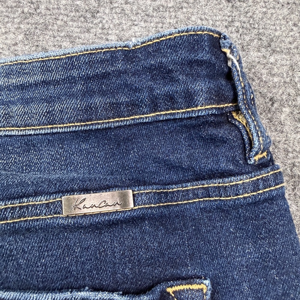 Kancan Womens Flare Jeans Size 11/29 Luke High Rise Stretch Distressed Denim - Picture 14 of 16